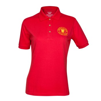 WOMEN POLO SHIRT - RED 